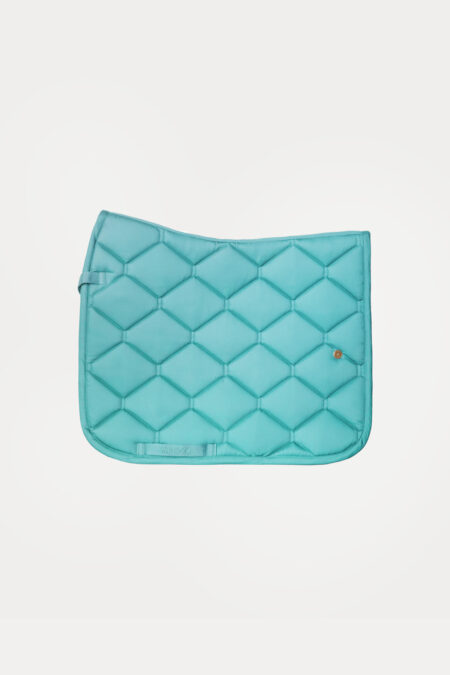 Amiko Essential Dressage Saddle Pad, Teal Green