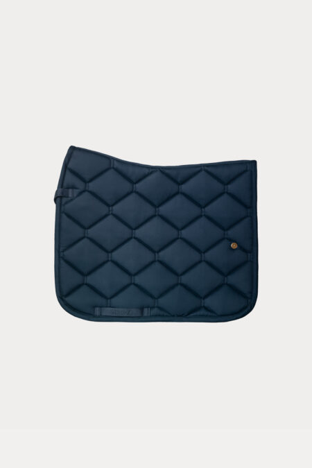 Amiko Essential Dressage Saddle Pad, Classic Blue