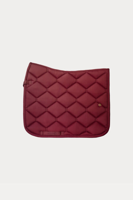 Amiko Essential Dressage Saddle Pad, Wine