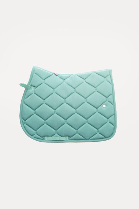 Amiko Essential Jumping Saddle Pad, Teal Green